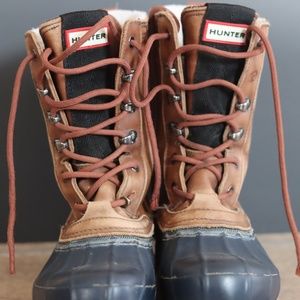 HUNTER Duck Boots ..insulated